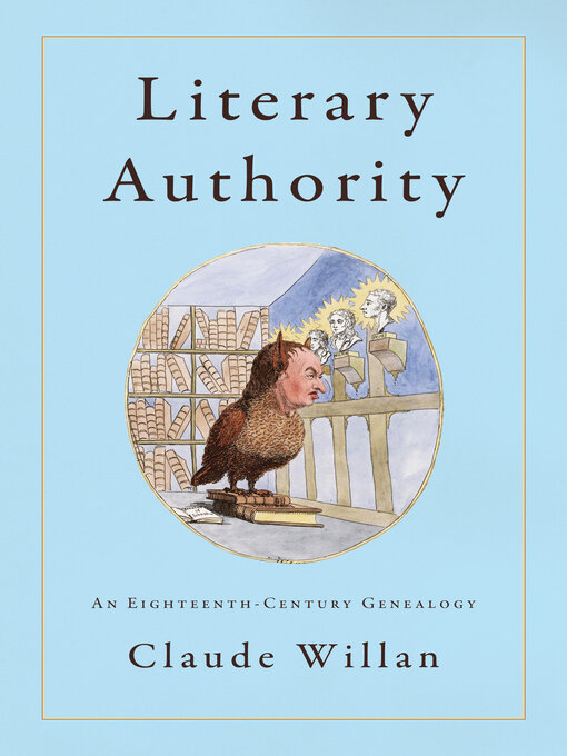 Title details for Literary Authority by Claude Willan - Available
